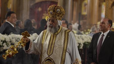 30 صورة ترصد المشاركة في عظة القداس الأول بالعاصمة الإدارية