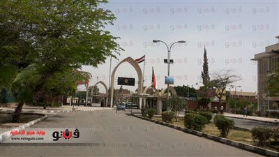 لجان لتفتيش المدينة الجامعية بعد إخلائها من الطلاب بأسيوط