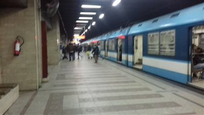 بالصور.. فتح أبواب محطة «السادات» أمام الركاب وسط تشديدات أمنية