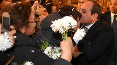 تواضروس يشكر الرئيس والحضور عيد الميلاد في كاتدرائية العاصمة الإدارية