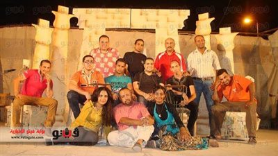 مسرح «ثقافة كفر شكر» يشهد «أخبار أهرام جمهورية»