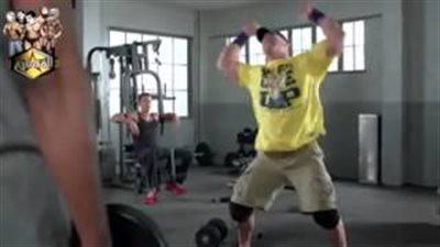 بالفيديو.. «جون سينا» يرقص على أنغام «بشرة خير»