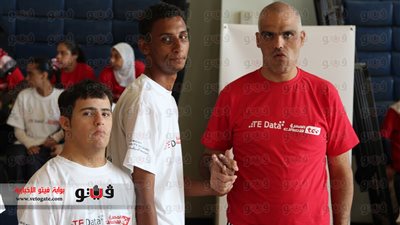 مباريات بين موظفي المصرية للاتصالات وأبطال الأولمبياد الخاص