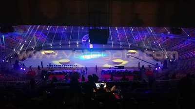 بالصور.. البروفات النهائية لحفل ختام البطولة الأفريقية لليد