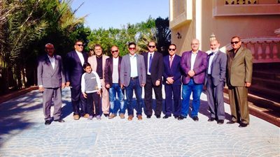 وفد من «تعليم جنوب سيناء» يهنئ الأقباط بعيد الميلاد (صور)