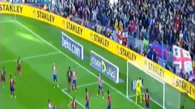 بالفيديو.. ميسي يتعادل بالهدف الأول لبرشلونة في أتلتيكو مدريد