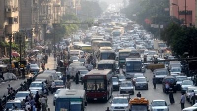 تكدس مروري بـ