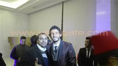 بالصور.. حجازى أول الحضور لزفاف السولية