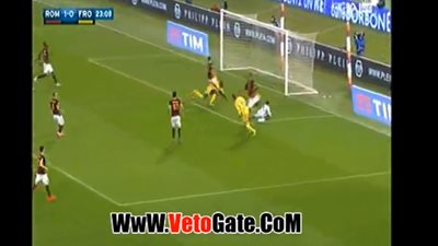 بالفيديو.. «كيوفاني» يتعادل بالهدف الأول لفروسينونى في مرمى روما