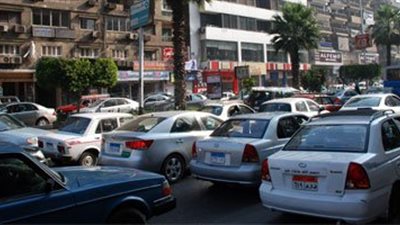 تكدس مروري في الطرق المؤدية لميدان الجيزة