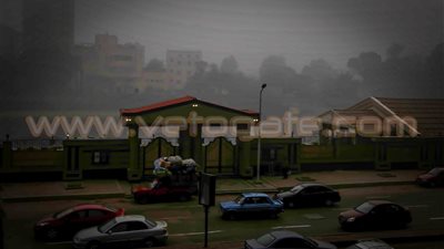 بالصور.. شبورة مائية كثيفة على «القاهرة والجيزة»