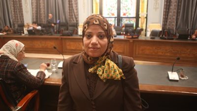 برلمانية بالقليوبية تقترح تخصيص يوم للمعاق بمعرض الكتاب