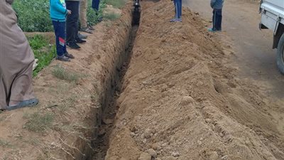 توصيل مياه الشرب للقرى المحرومة في الإسماعيلية (صور)