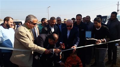 افتتاح 3 محطات لمعالجة مياه الصرف في بورسعيد (صور)