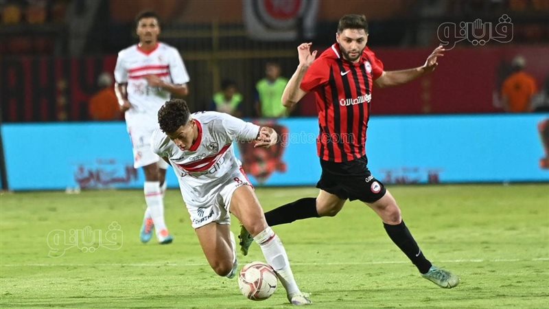 من مباراة الزمالك
