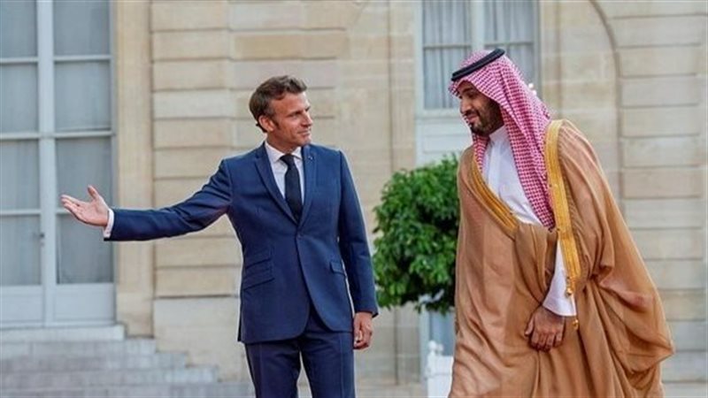ماكرون وبن سلمان