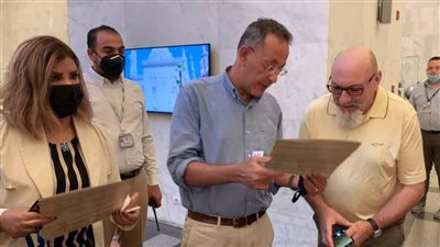 وزيرا الاتحادين الأوروبي والإفريقي للطاقة يزوران متحف الحضارة