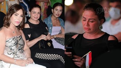أول تعليق من إلهام شاهين بعد حضورها حفل آمال ماهر بالعلمين الجديدة