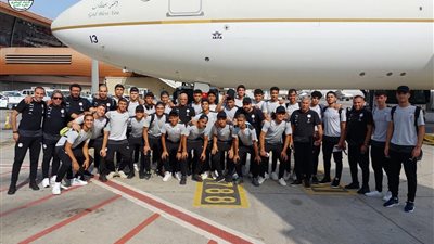 منتخب الناشئين يختتم استعداداته لمواجهة السعودية وديًا