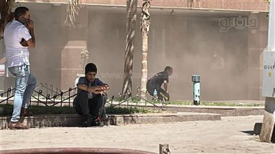 اندلاع حريق في مول هيلتون رمسيس 