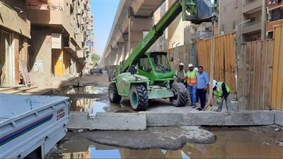 غلق شارع امتداد حسن المأمون ومطلع كوبرى سبيل المؤمنين كليا لتنفيذ أعمال المونوريل