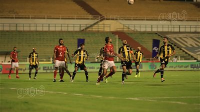 استمرار التعادل السلبي بين الأهلي والمقاولون بعد 30 دقيقة