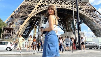منة فضالي في أحدث ظهور من باريس
