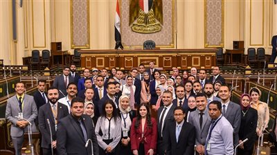 مجلس النواب يستقبل متدربي الدفعة الرابعة من البرنامج الرئاسي لتأهيل الشباب للقيادة