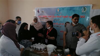 قافلة طبية وتوعوية ورياضية لقرية 