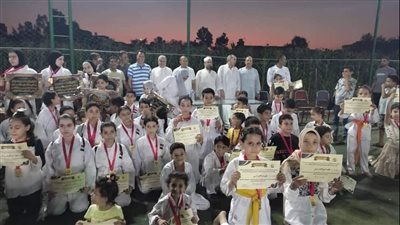 تكريم الفائزين في بطولات الكاراتيه بالدقهلية
