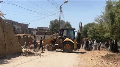  تنفيذ 13 قرار إزالة تعديات بزمام هندسة ري البلينا في سوهاج 