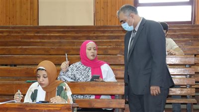 لجنة من الأعلى للجامعات تُتابع سير اختبارات القدرات بجامعة الدلتا التكنولوجية