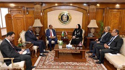 وزيرة التجارة ونظيرها الجيبوتي يبحثان سبل تنمية معدلات التجارة البينية