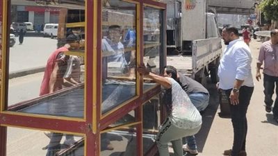 الجيزة تشن حملة مكبرة لإزالة الإشغالات في حي الطالبية | صور