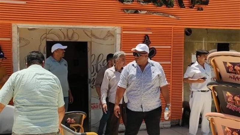 حملة إشغالات في إمبابة