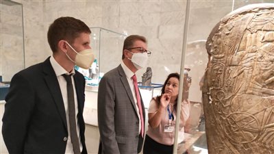 المتحف القومي للحضارة: معامل الترميم آمنه تمامًا