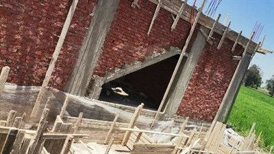 إزالة 5 حالات بناء مخالف في المهد بالشرقية 