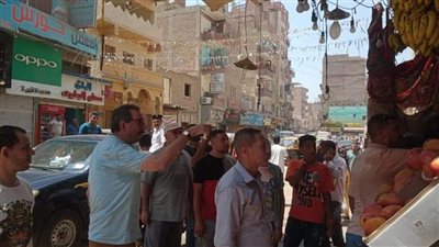 الجيزة: رفع ٤٢٠ حالة إشغال بالحوامدية للمحلات والمقاهي | صور