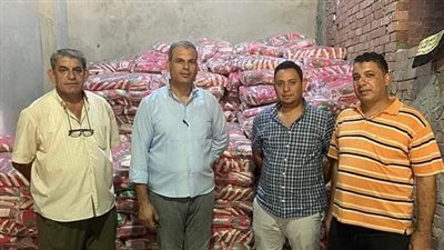 ضبط 15 طن سكر تمويني مدعم بالعمرانية