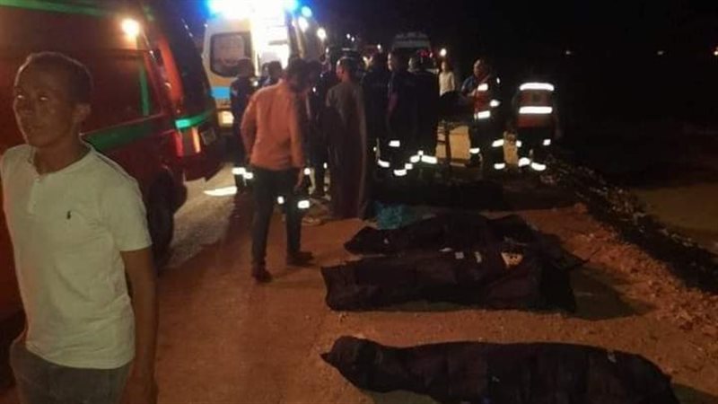 حادث الطريق الصحراوى