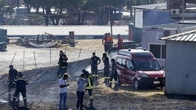 حريق بمدينة السينما الشهيرة في روما |فيديو