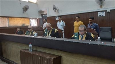 مشاهد من جلسة محاكمة المتهم بقتل ابنة خاله بأوسيم.. دفاع جديد بجلسة اليوم ويطلب الاطلاع.. رسالة اعتذار من والدته لشقيقها.. والقس ميلاد يتواصل للصلح بين الأسرة