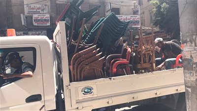 حملات بأحياء الإسكندرية لإزالة الإشغالات | صور