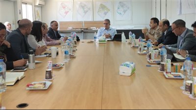 العناني يتابع آخر مستجدات الأعمال بالمتحف المصري الكبير