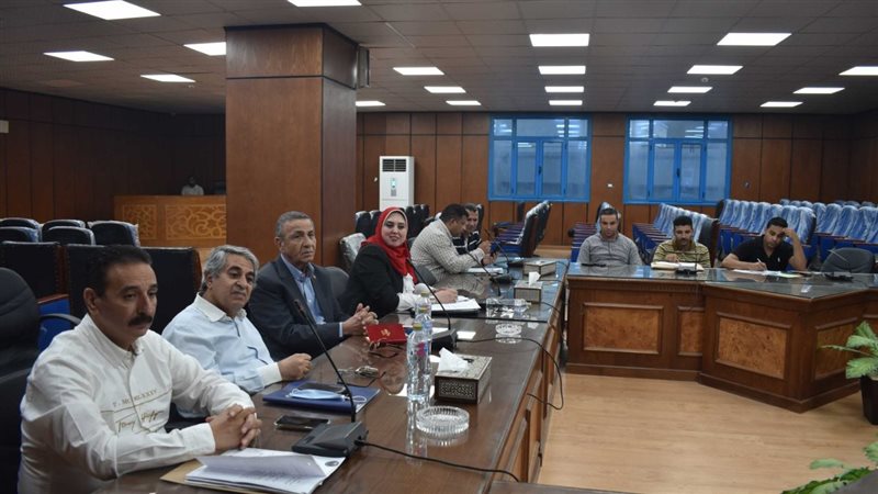 محافظ المنيا يناقش