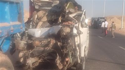 مصرع عامل وإصابة 23 آخرين.. نص تقرير الطب الشرعي في حادث طريق السويس الصحراوي