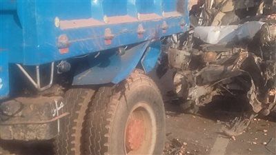 أسماء ضحايا حادث تصادم سيارتين بالطريق الصحراوي الغربي في سوهاج | صور 