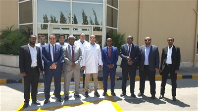 التصديري للصناعات الغذائية يبحث سبل التعاون مع وفد تجاري جيبوتي 