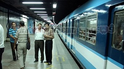 اعتصام مفتوح لسائقى الخط الأول والثانى بالمترو