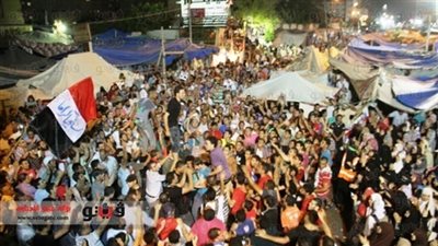 ضبط أحد معتصمي رابعة أثناء محاولته سرقة سلاح ضابط شرطة بمدينة نصر